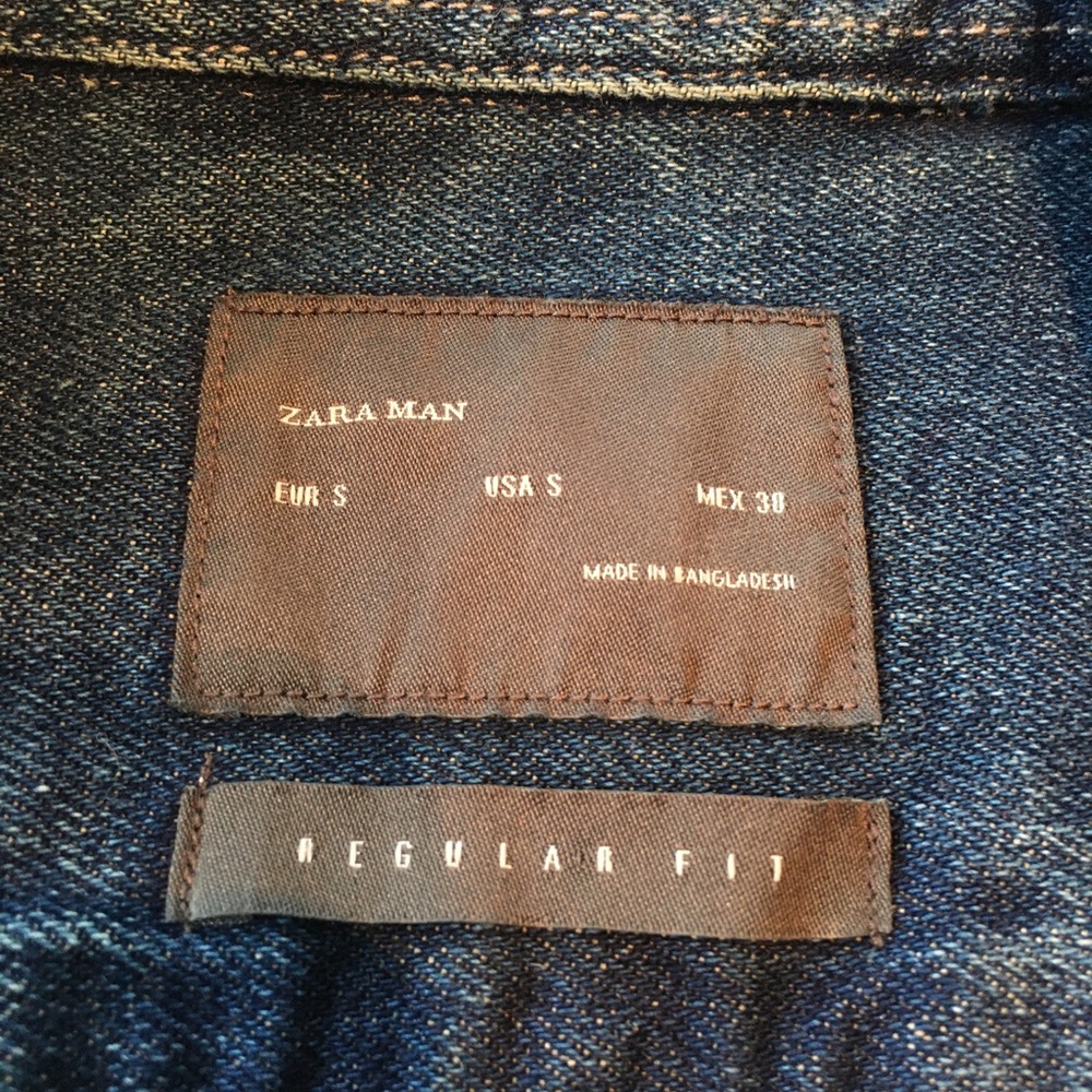 Zara Man Jean Jacket - Picture 5 of 8